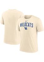 Nike Kentucky Wildcats Natural Primary Logo Short Sleeve T Shirt