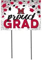 Miami RedHawks 18x24 Confetti Yard Sign