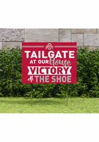 Ohio State Buckeyes KH Sports Fan 18x24 Tailgate Yard Sign - Red