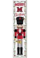 Jardine Associates Miami RedHawks Nutcracker Leaning Sign