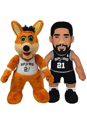 San Antonio Spurs Bundle Plush - Black