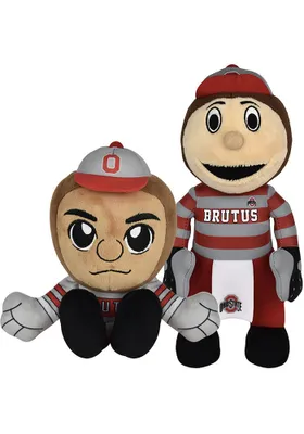 Ohio State Buckeyes Bundle Plush - Grey