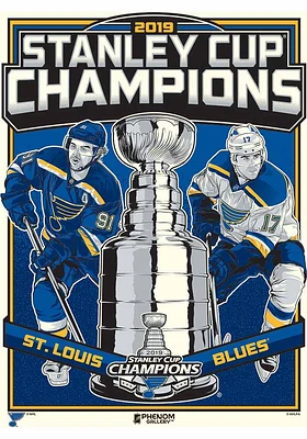 St Louis Blues 2019 Stanley Cup Champions Unframed Poster