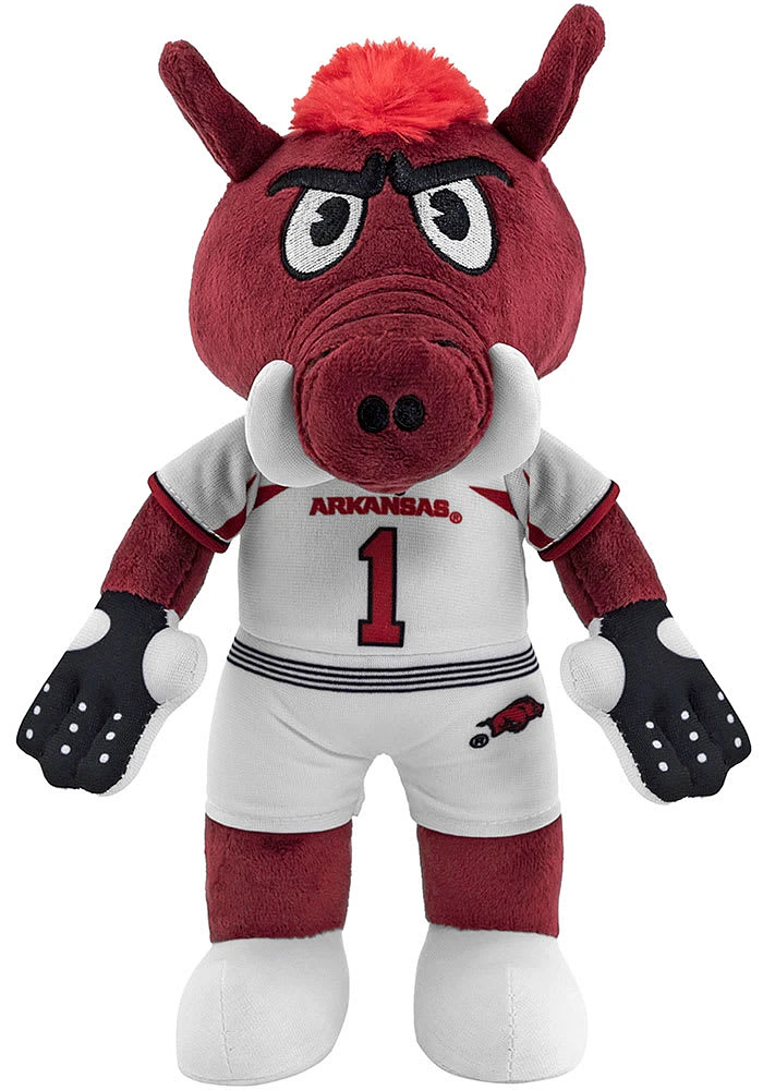Arkansas Razorbacks 10 Inch Mascot Plush - Red