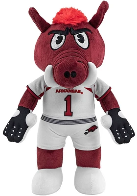 Arkansas Razorbacks 10 Inch Mascot Plush - Red
