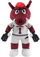 Arkansas Razorbacks 10 Inch Mascot Plush - Red