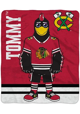 Chicago Blackhawks 60x80 Fleece Blanket - Black