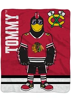 Chicago Blackhawks 60x80 Fleece Blanket - Black