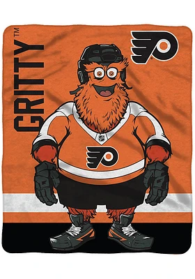 Philadelphia Flyers 60x80 Fleece Blanket - Orange