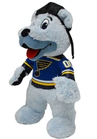 St Louis Blues 10 Inch Mascot Plush - Blue