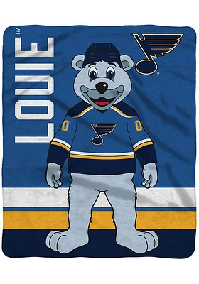 St Louis Blues 60x80 Fleece Blanket - Blue