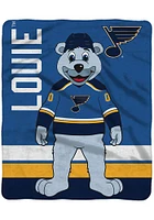 St Louis Blues 60x80 Fleece Blanket - Blue