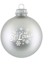 St Louis Snowflakes Glass Ball Ornament