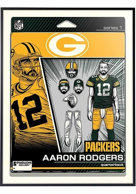Green Bay Packers 18x24 Aaron Rodgers Action Figure Deluxe Framed Posters