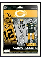 Green Bay Packers 18x24 Aaron Rodgers Action Figure Deluxe Framed Posters