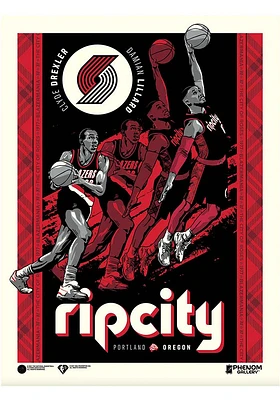 Portland Trail Blazers 18x24 Mixtape Unframed Poster