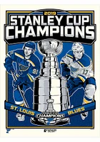 St Louis Blues 18x24 2019 Stanley Cup Champions Unframed Poster