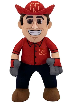 Nebraska Cornhuskers 10 Inch Mascot Plush - Orange
