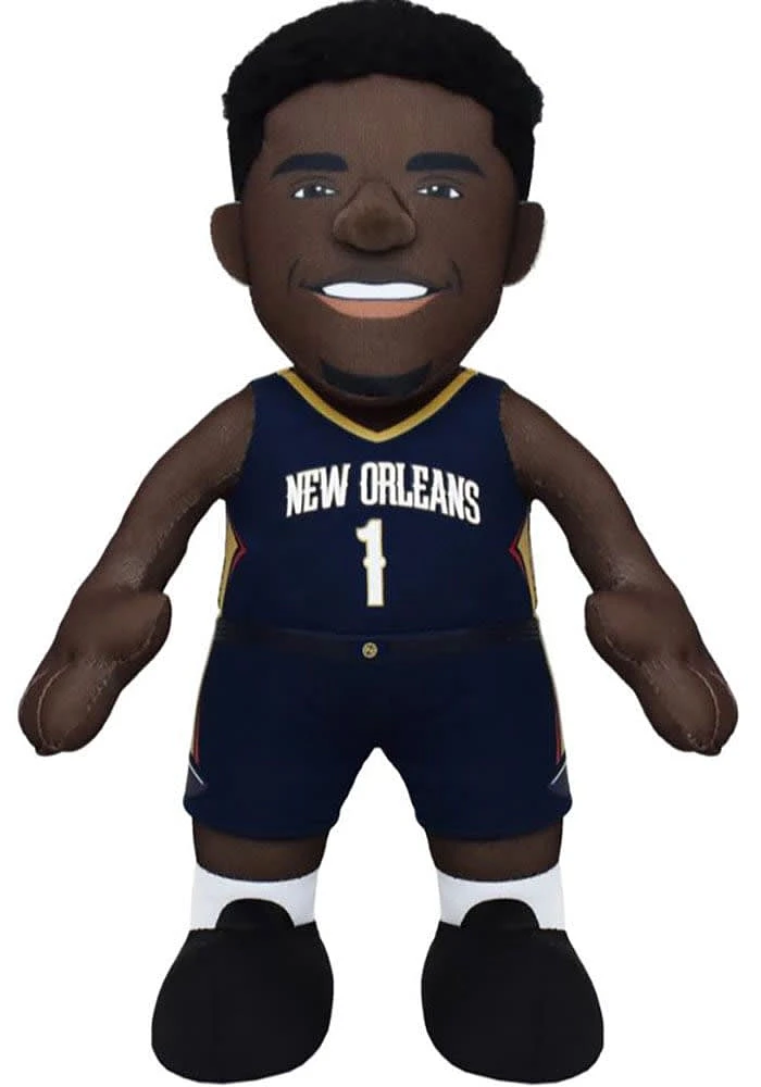 New Orleans Pelicans 10 Inch Zion Williamson Plush - Navy Blue