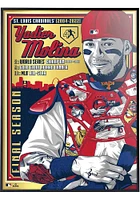 St Louis Cardinals Yadier Molina 18x24 Framed Posters