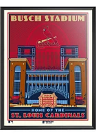 St Louis Cardinals Busch Stadium Deluxe Framed Posters
