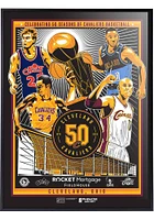 Cleveland Cavaliers 50th Anniversary Deluxe Framed Posters