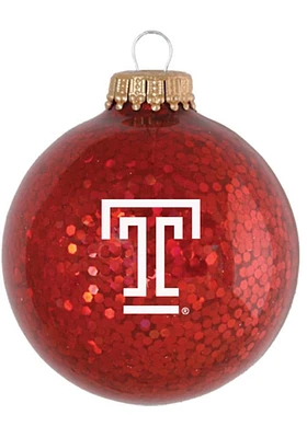 Temple Owls Sparkle Ornament