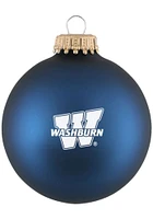 Washburn Ichabods Matte Ornament - Navy Blue
