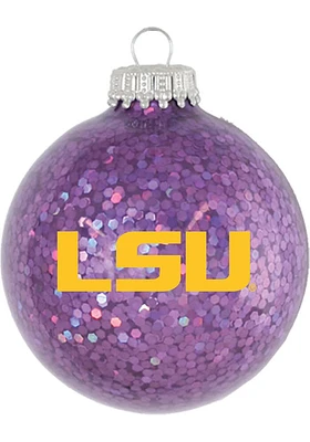 LSU Tigers Sparkle Ornament