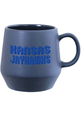 Kansas Jayhawks 16oz Verona Bistro Ceramic Mug - Grey