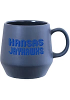 Kansas Jayhawks 16oz Verona Bistro Ceramic Mug - Grey