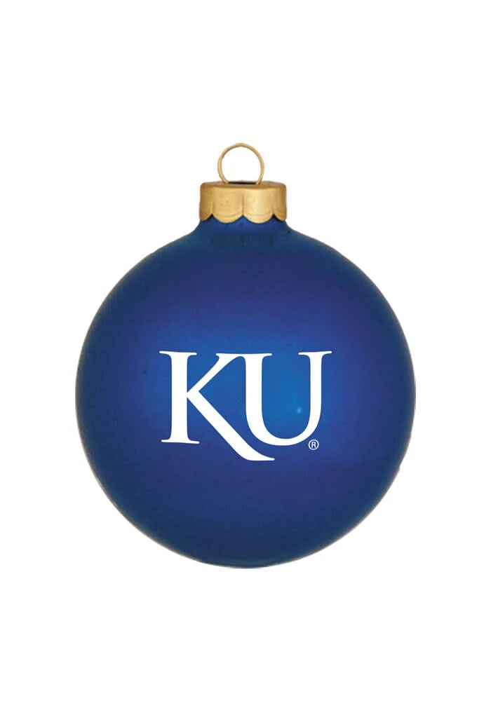 Kansas Jayhawks Matte Ornament
