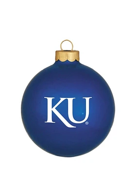 Kansas Jayhawks Matte Ornament