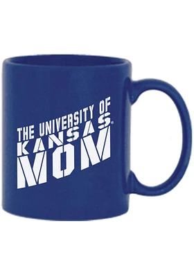 Kansas Jayhawks 11oz Mom Ceramic Mug - Blue