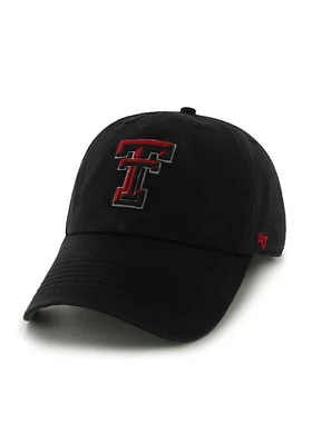 47 Texas Tech Red Raiders Mens Black Franchise Fitted Hat