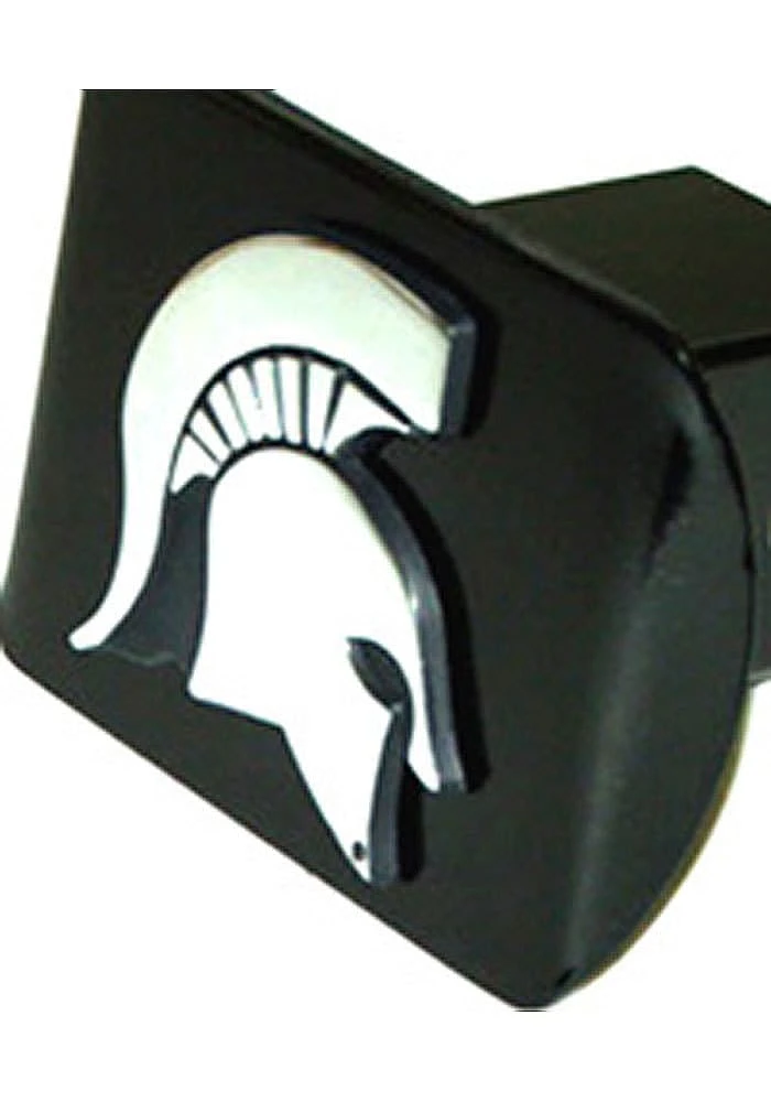 Michigan State Spartans Black Car Accessory Hitch Cover