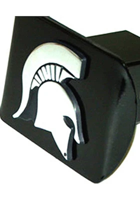 Michigan State Spartans Black Car Accessory Hitch Cover
