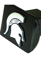 Michigan State Spartans Black Car Accessory Hitch Cover