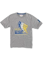 St Louis Blues Grey Duncan Short Sleeve Fashion T Shirt