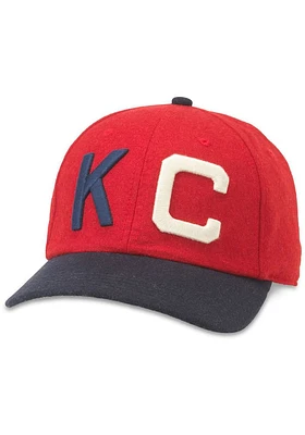 Kansas City Monarchs Archive Legend Classic Adjustable Hat - Red