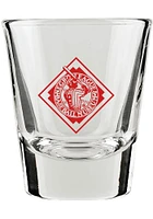 Kansas City Monarchs 1.5 OZ Red Heart Yellow KC Shot Glass