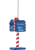 Kansas Jayhawks Mailbox Ornament - Blue