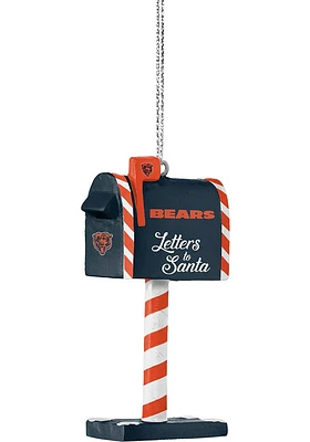 Chicago Bears Mailbox Ornament - Blue