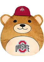 Forever Collectibles Ohio State Buckeyes  9 Inch Reversible Squisherz Monkey/Bear Plush