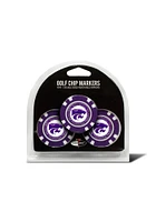 K-State Wildcats 3pk Poker Chip Golf Ball Marker