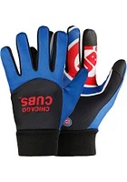 Forever Collectibles Chicago Cubs Palm Logo Texting Mens Gloves