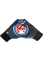 Forever Collectibles Chicago Cubs Palm Logo Texting Mens Gloves