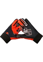 Forever Collectibles Cleveland Browns Palm Logo Texting Mens Gloves