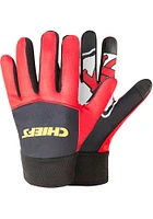 Forever Collectibles Kansas City Chiefs Palm Logo Texting Mens Gloves