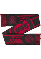 Forever Collectibles Chicago Cubs Charcoal Gray Mens Scarf